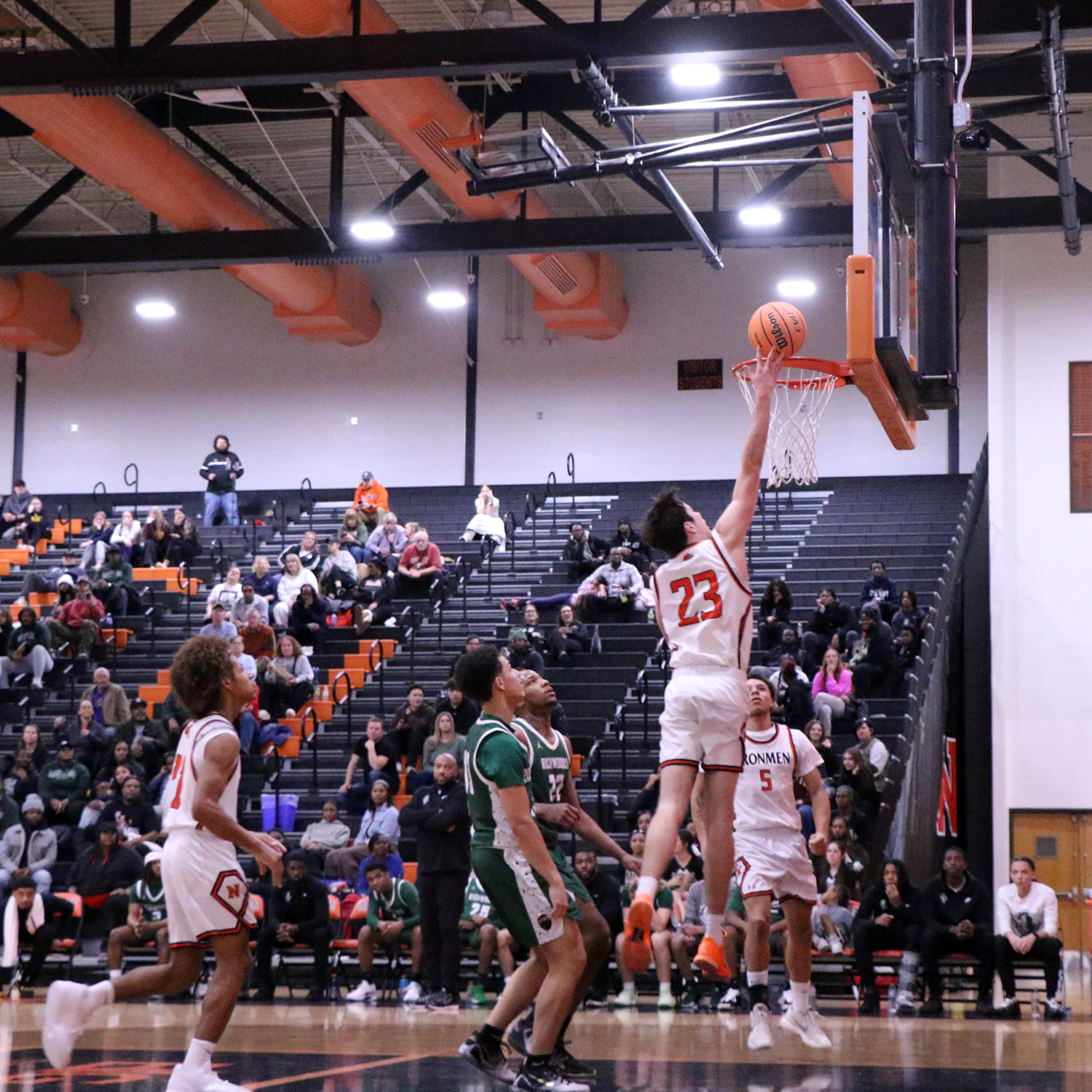 Sophomore Chase Kasten led the Ironmen with 17 points in their last meeting against the Richwoods Knights.