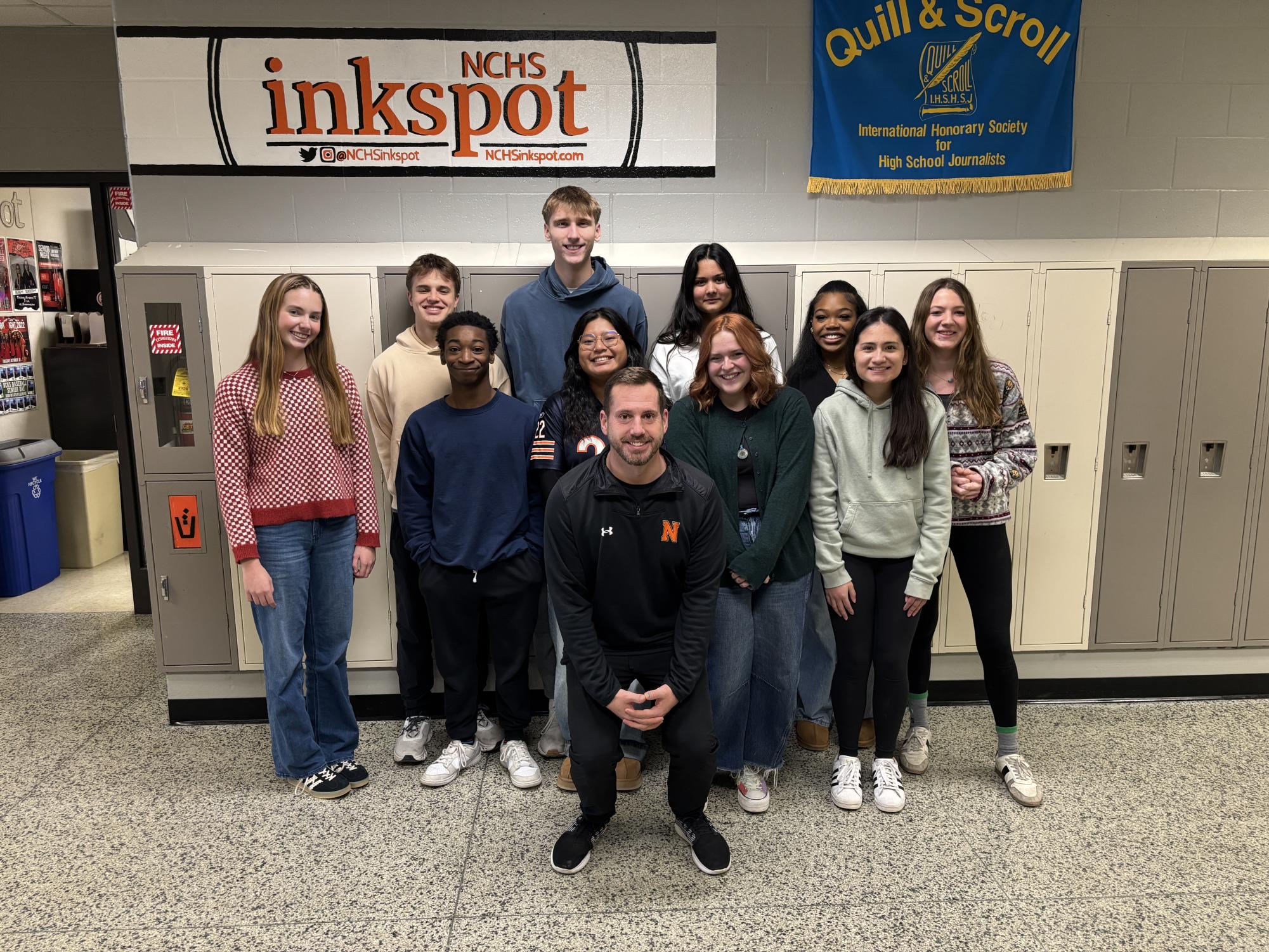 Six of the students from Mr. Brad Bovenkerk's 5th hour Journalism 2/3 course qualified for the 2026 IHSA State Journalism competition by placing third or better in their event at sectionals. 