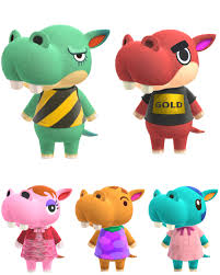 Even "Animal Crossing" looked at hippos and said, “Best we can do is make them look mildly approachable.” 
A slightly cute makeover or not, hippos still radiate the energy of an animal that would crush your canoe, and you, and not apologize.

Image Capture: Nintendo's Animal Crossing: New Horizons